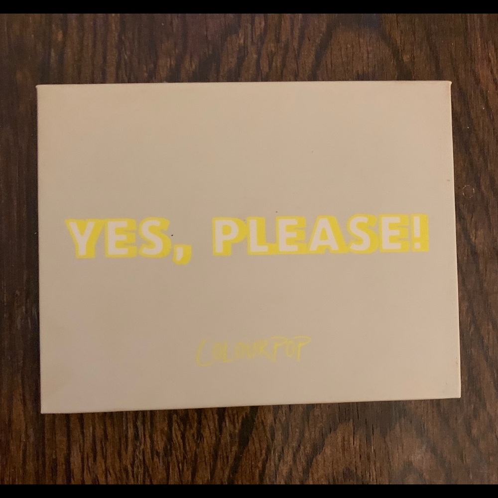 ColourPop Yes, Please! Palette